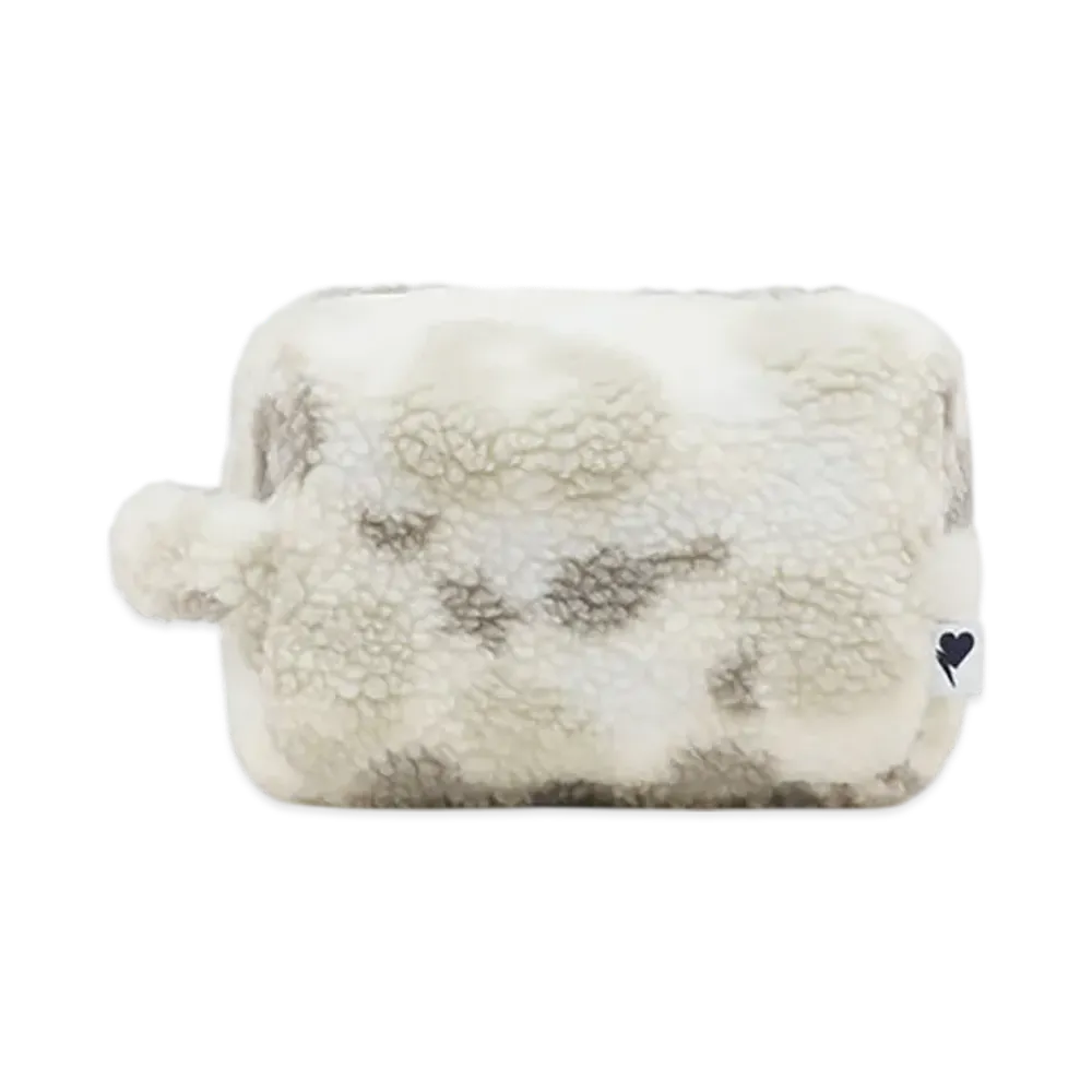 A BATHING APE APEE Camo Sherpa Pouch #2 "Ivory"