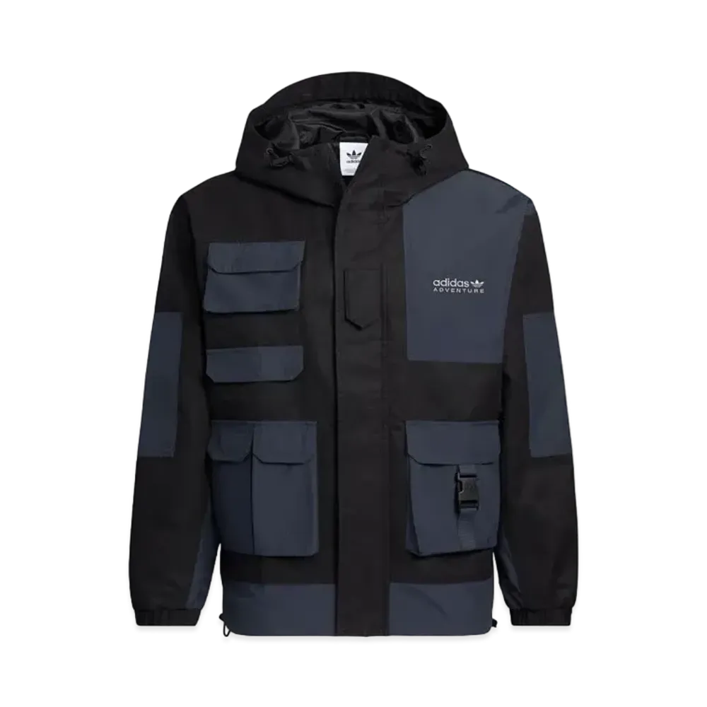 ADIDAS ADVENTURE JACKET "Black/Night Grey"