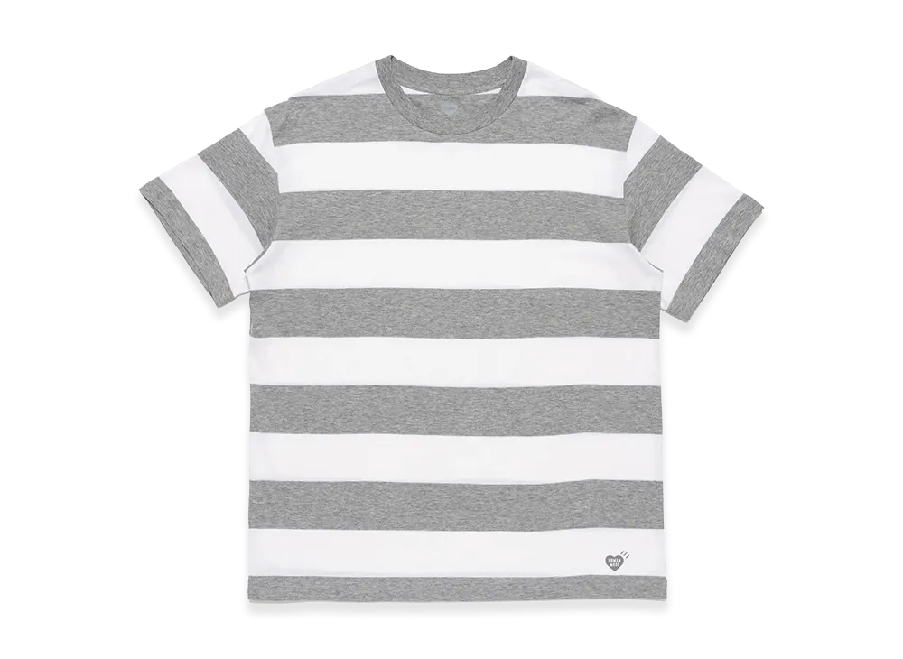 HUMAN MADE Striped Pack T-Shirt "Gray"