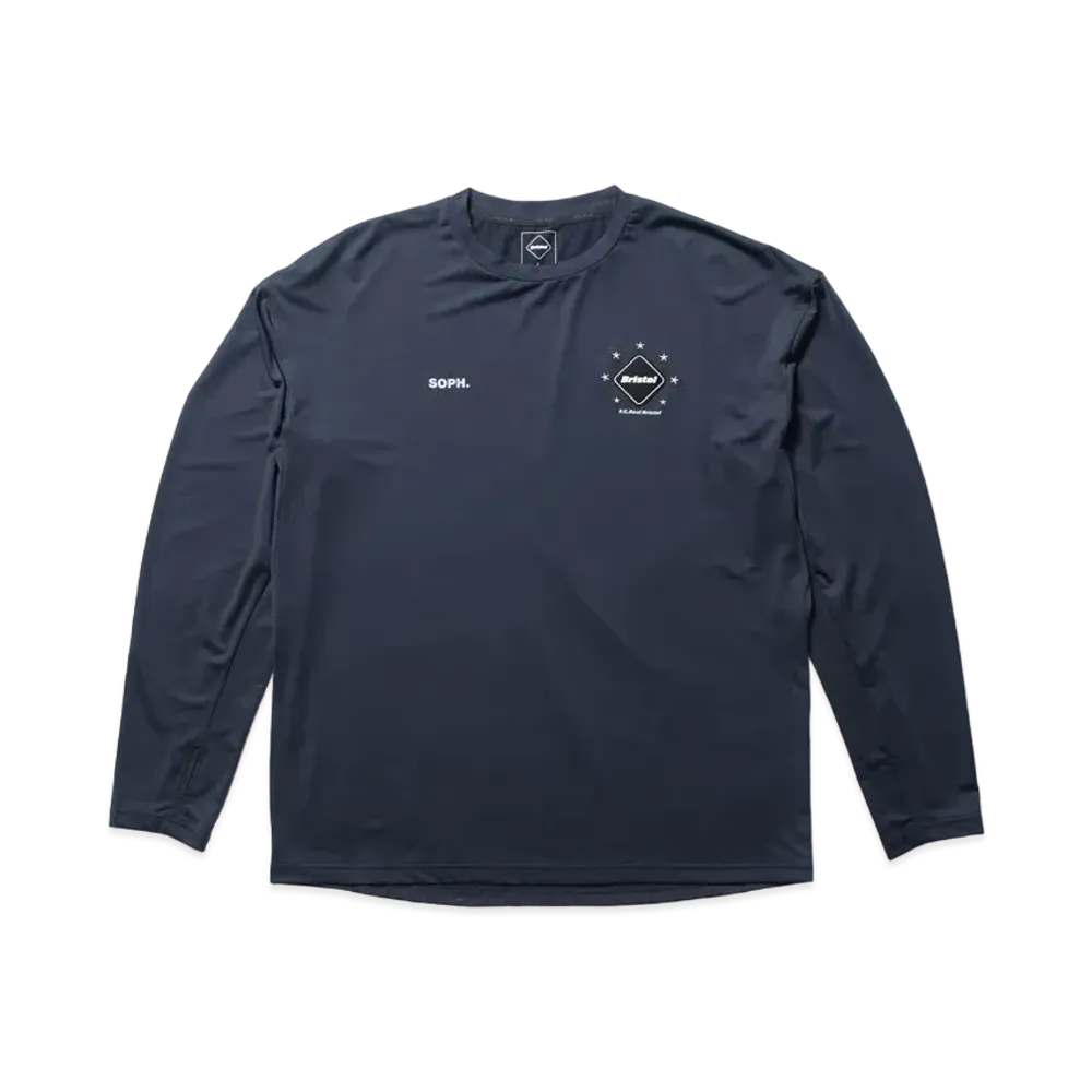 F.C.Real Bristol Authentic Team Tour Long Sleeve Top "Navy"