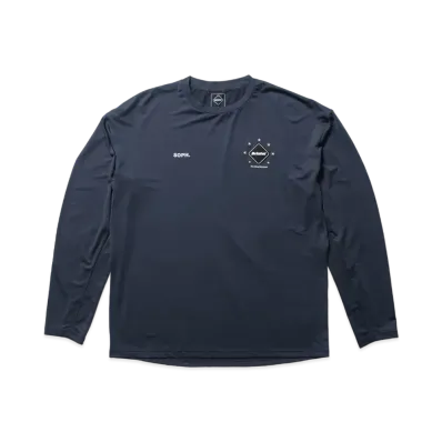 F.C.Real Bristol Authentic Team Tour Long Sleeve Top "Navy"