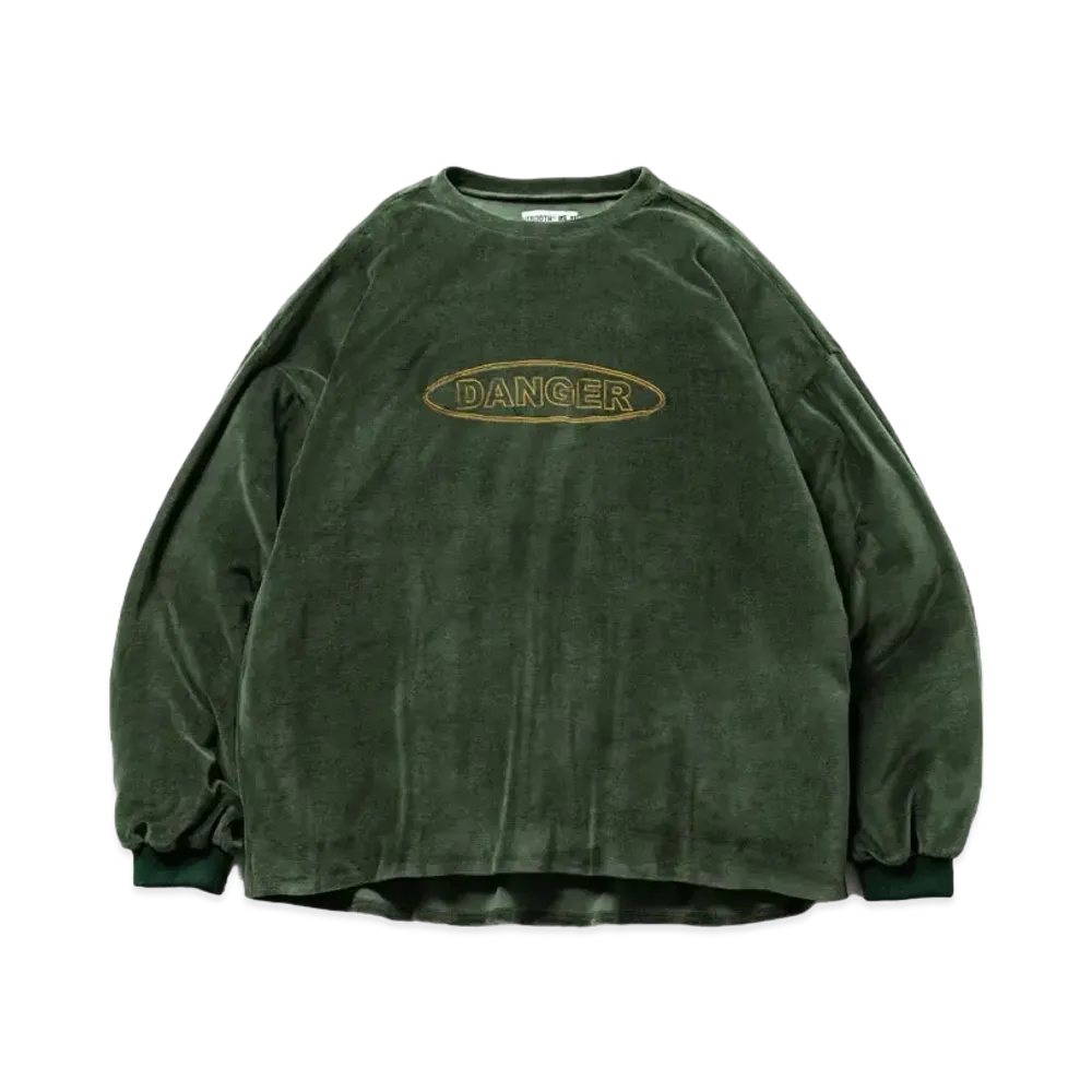 BlackEyePatch TBEP VELOR L/S CREW "Forest"