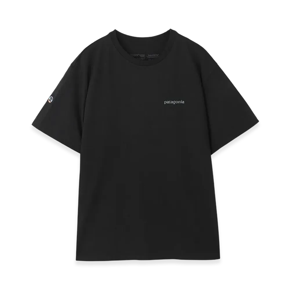 Patagonia Fitz Roy Icon Responsibili Tee "Inkblack"