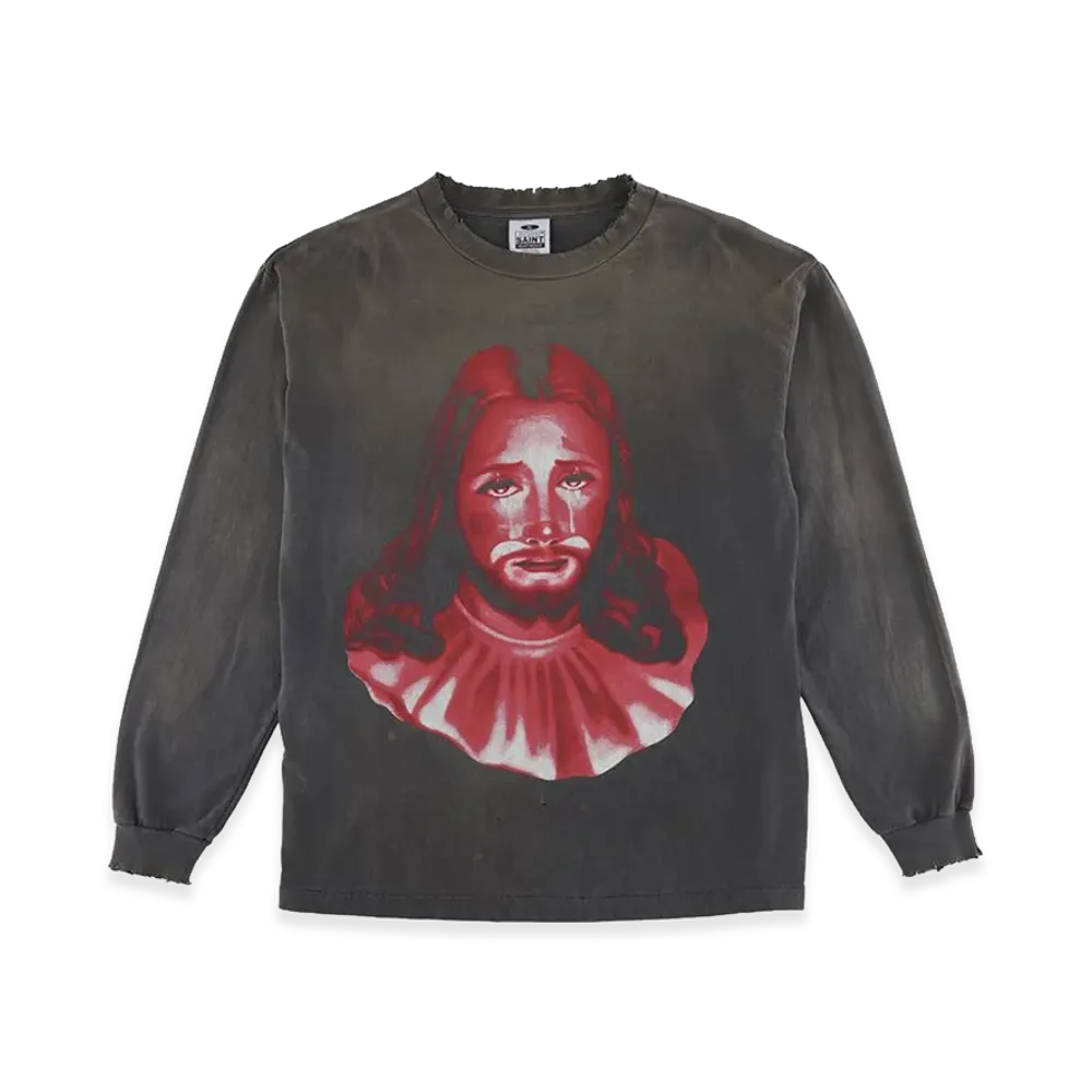 SAINT Mxxxxxx x BORN X RAISED L/S T-Shirt Clown "Black"