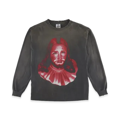 SAINT Mxxxxxx x BORN X RAISED L/S T-Shirt Clown "Black"