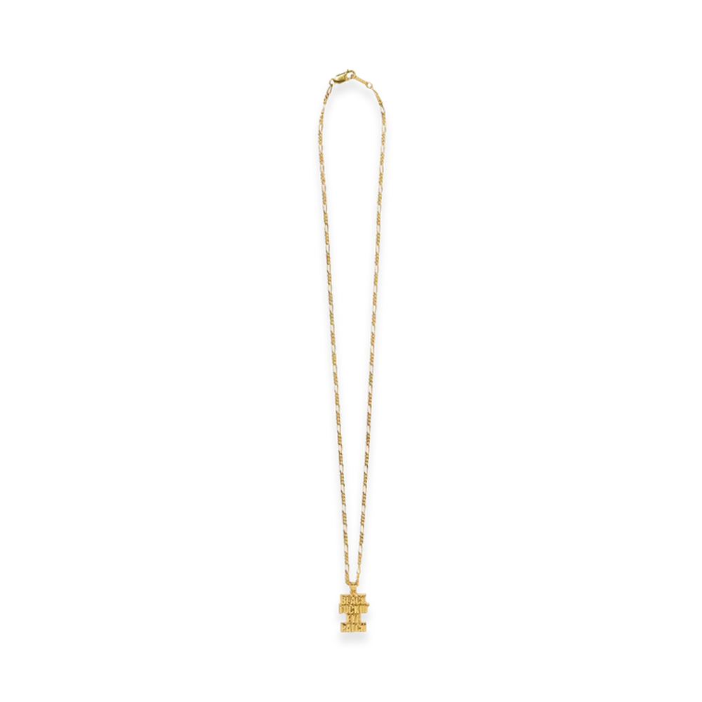 BlackEyePatch BFEP Pendant Necklace "Gold"