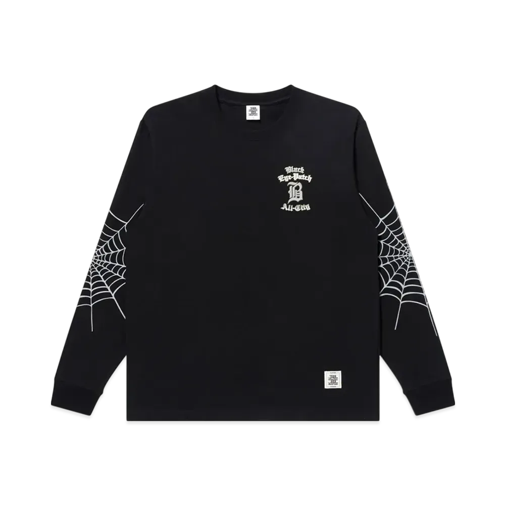 BlackEyePatch All CityCobweb L/S Tee "Black"
