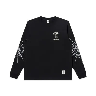 BlackEyePatch All CityCobweb L/S Tee "Black"