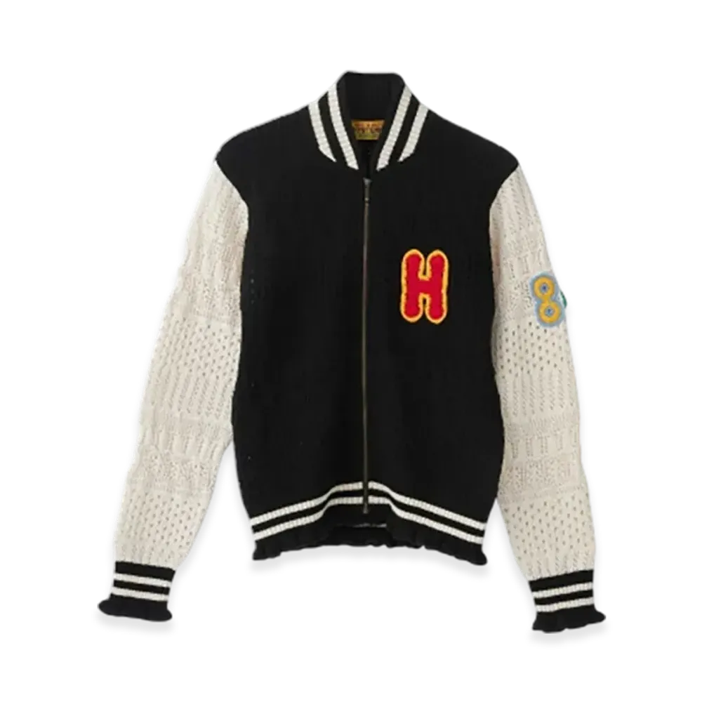 HYSTERIC GLAMOUR Mouse Patch Jumper "Black"
