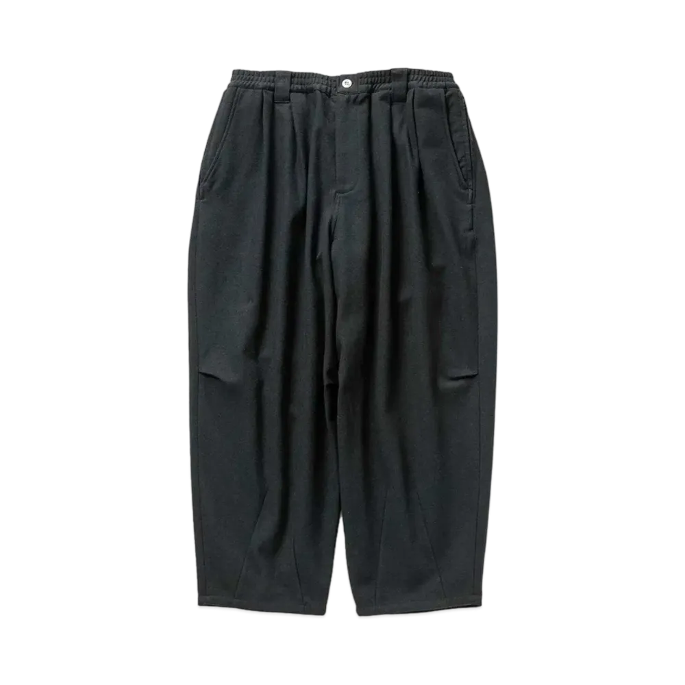 TIGHTBOOTH Wool Herringbone Balloon Pants "Black"