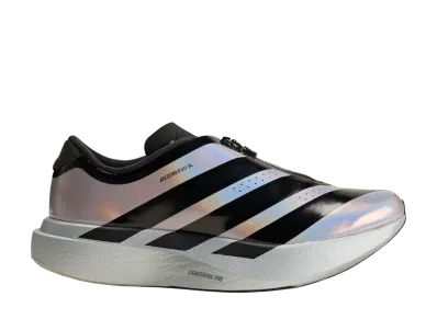 adidas Women's Adizero Evo SL Zip "Silver Metallic/Black"