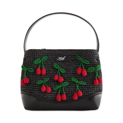 Kith Women's Cherry Raffia Mini Katie "Black"