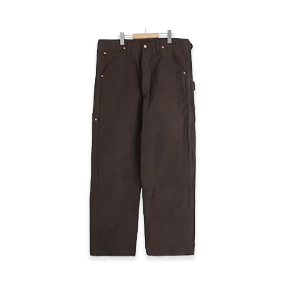 COMOLI Cotton Duck Painter Pants "Brown"