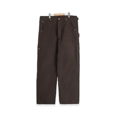 COMOLI Cotton Duck Painter Pants "Brown"