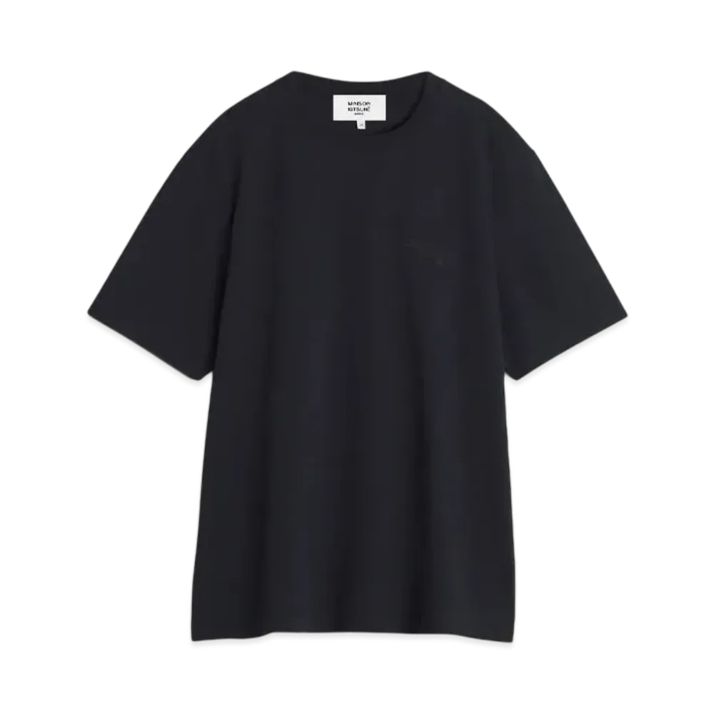 Maison Kitsune Festive Profile Fox Patch Comfort T-Shirt "Black"
