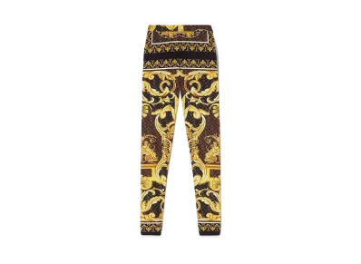 FENDI x Versace Fendace Gold Baroque Leggins