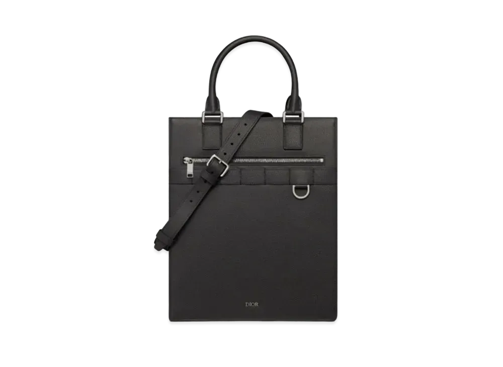 Dior Safari Tote Bag Grained Calfskin "Black"