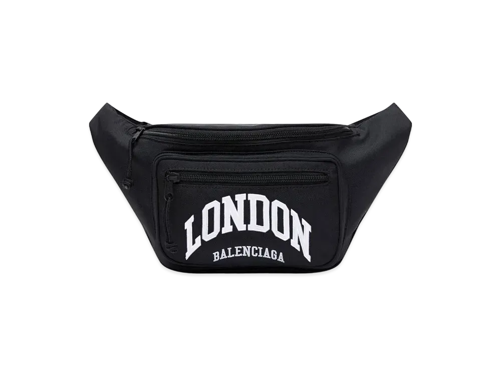 BALENCIAGA Cities London Explorer Beltpack "Black"