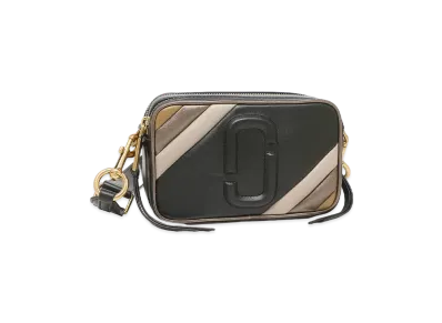 MARC JACOBS The Moto Shot Shiny Colorblock "Black Multi"