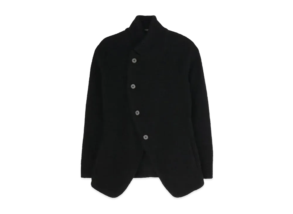 Yohji Yamamoto Y's WOOL POLYESTER PILE ASSYME JACKET "Black"