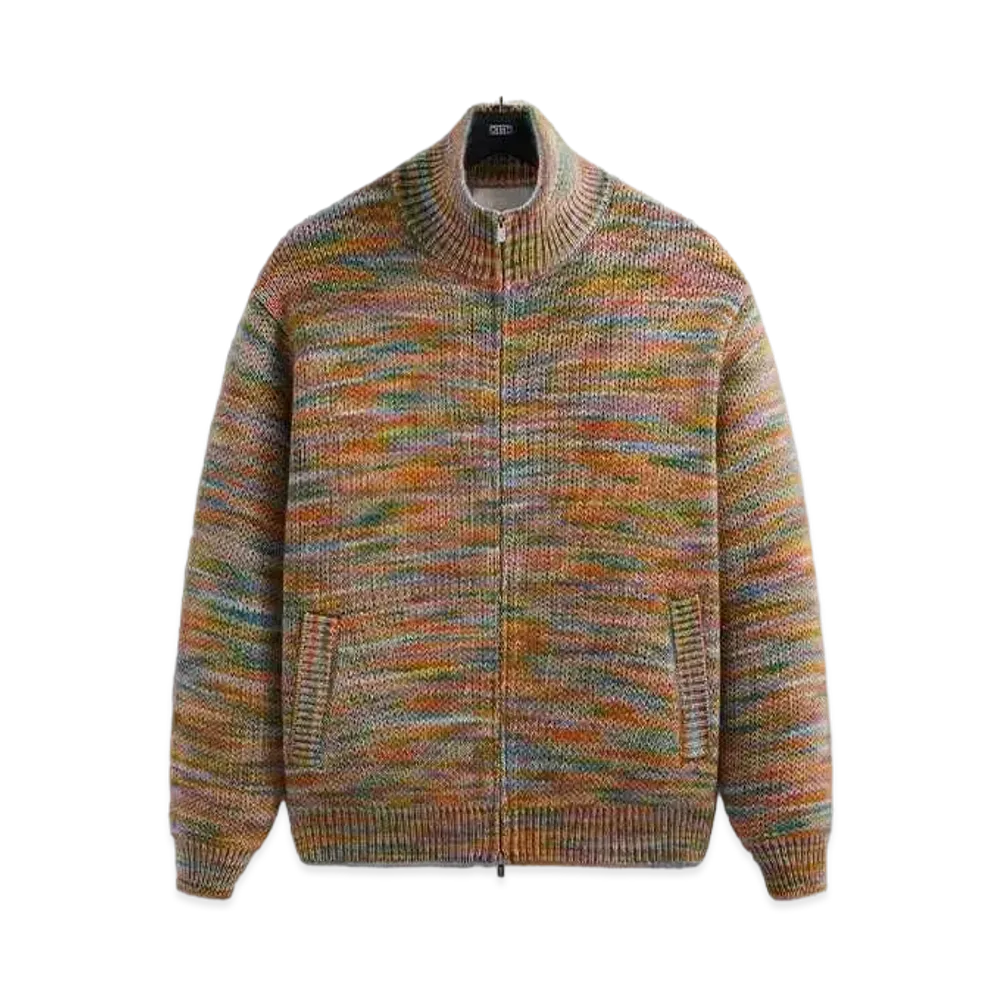 Kith Space Dye Wyona Full Zip Sweater "Multi"