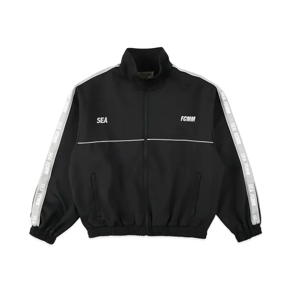 WIND AND SEA X FCMM TRACK JACKET "Black"
