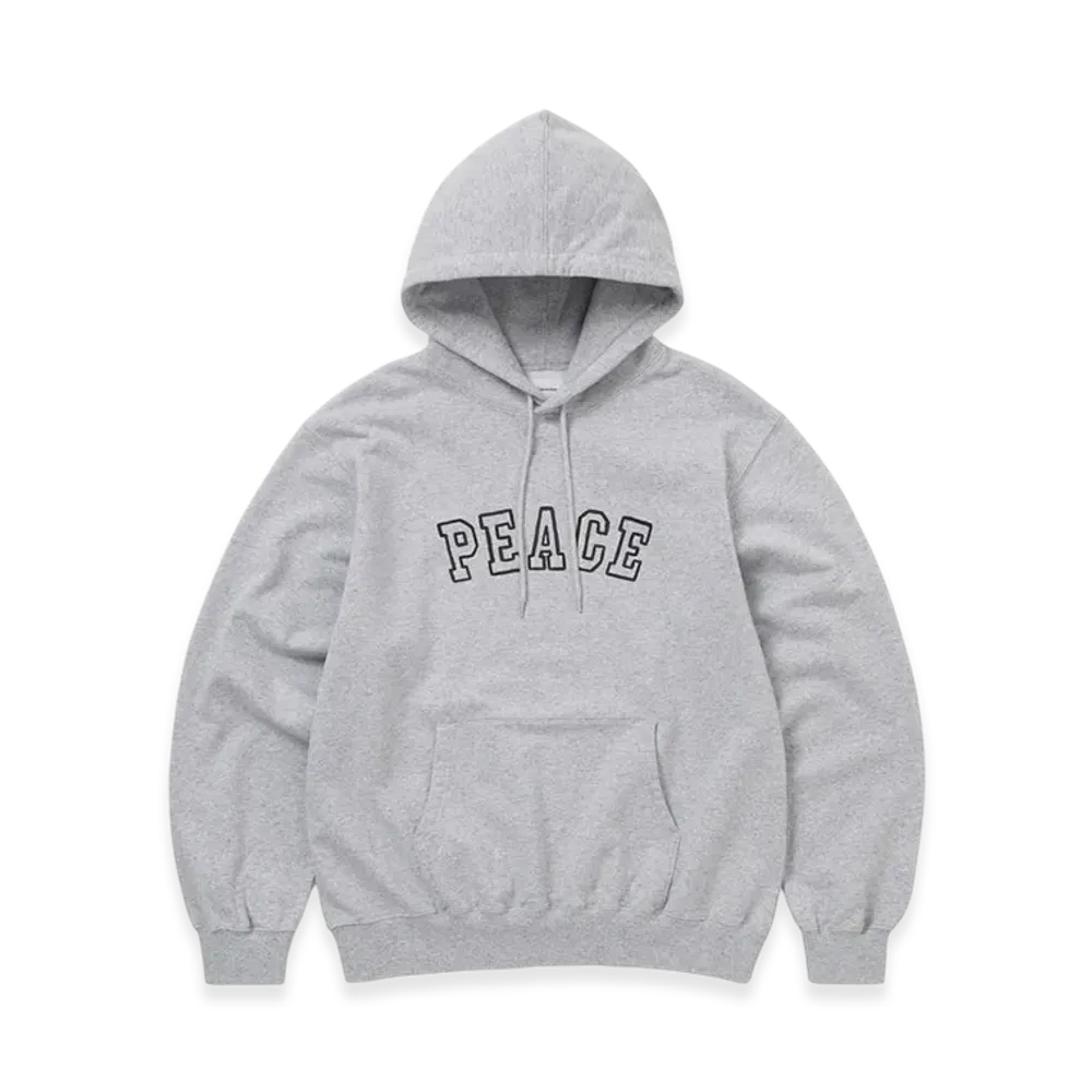 thisisneverthat x PEACE Souvenir Hoodie "Heather Grey"