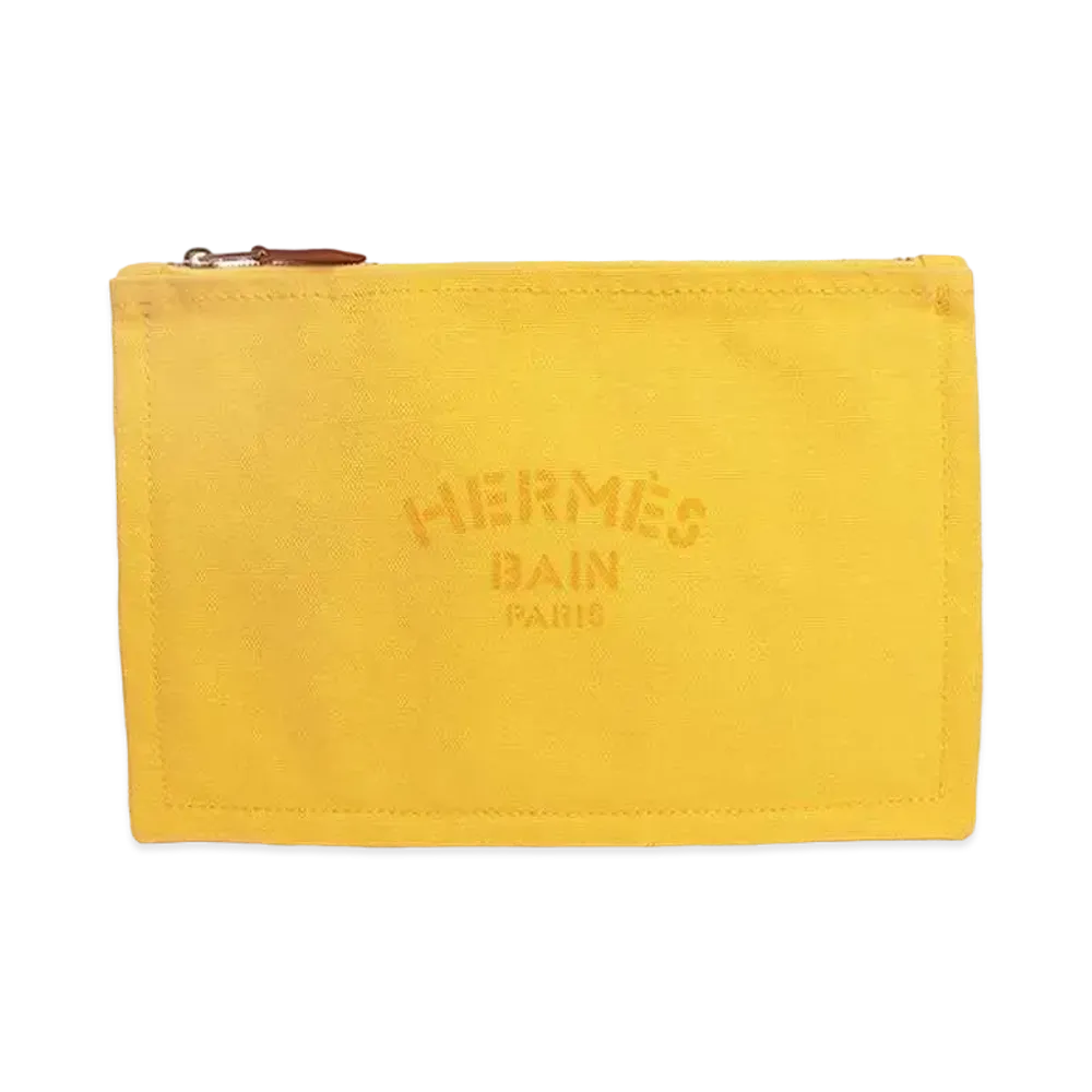 Hermes Yachting PM Pouch "Yellow"