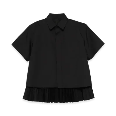 sacai Women's Shirts "Black"