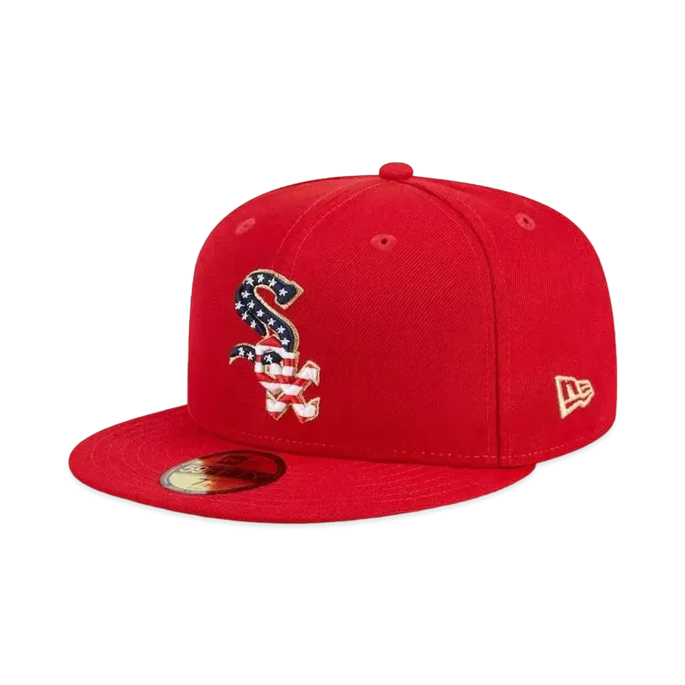 NEW ERA 5950 MLB July4 23 SCA JP Chicago White Sox "Red"