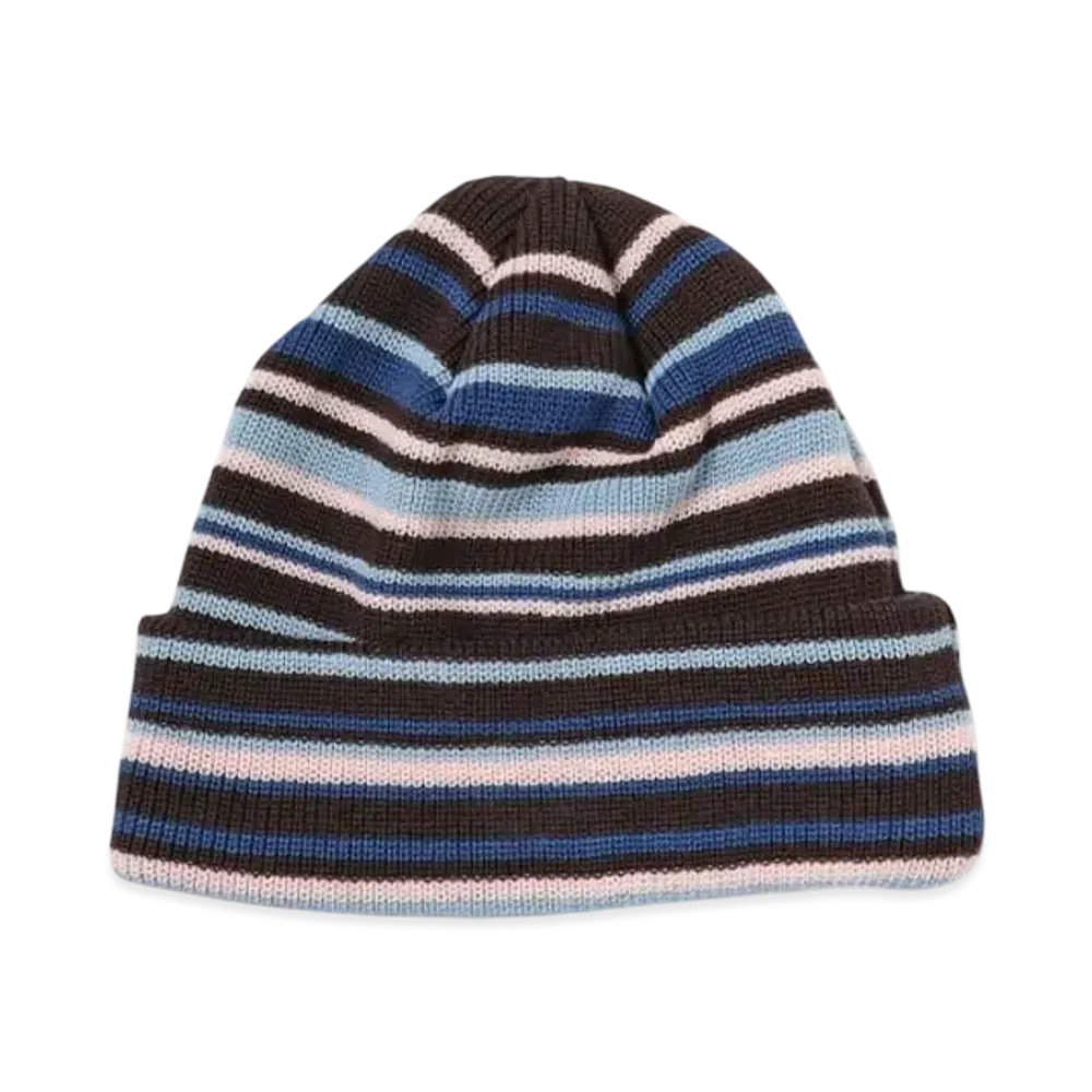 BEAMS Multi-Border Watch Cap "Brown"
