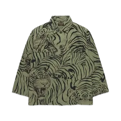 WACKO MARIA TIM LEHI / ARMY SHIRT "Khaki"