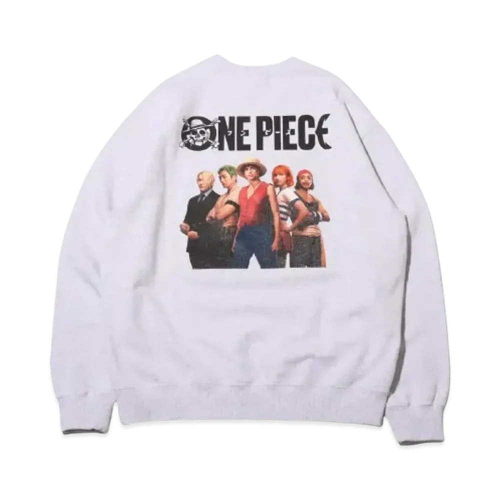 atmos x ONE PIECE x INCRM Sweatshirts "Grey"