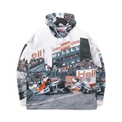 Supreme Grand Prix Parka "White"