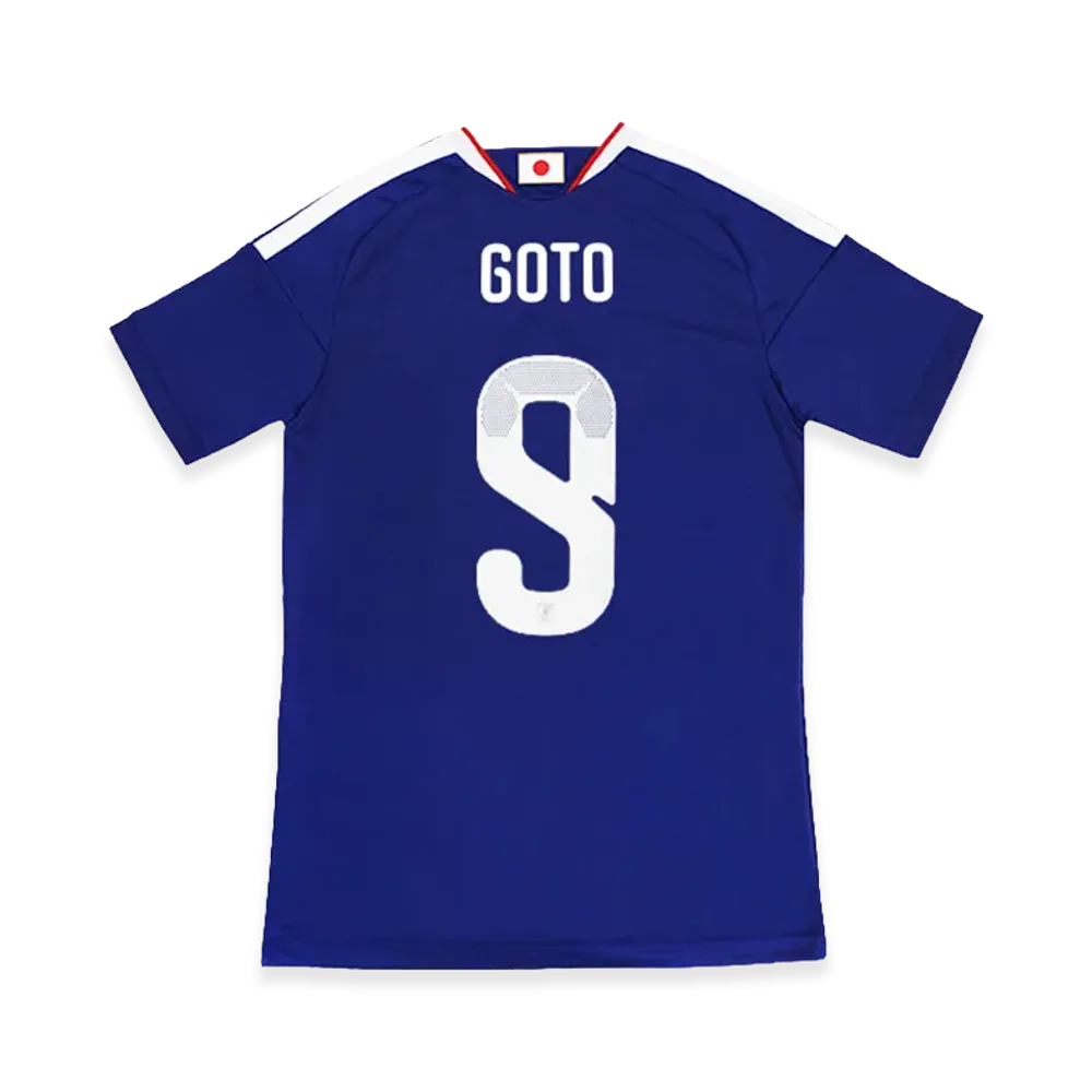 アディダス サッカー 日本代表 2026 ホーム レプリカ ユニフォーム #9 後藤啓介 "ジャパンブルー/アッシュブルー"