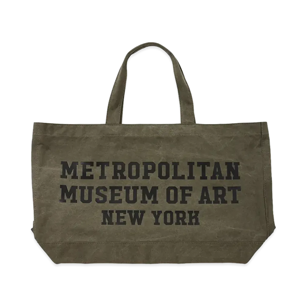 V.A. x The Metropolitan Museum of Art x Champion Tote Bag "Khaki"