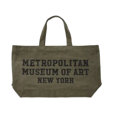V.A. x The Metropolitan Museum of Art x Champion Tote Bag "Khaki"