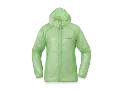 mont-bell Women's US Tachyon Parka "Light Green"