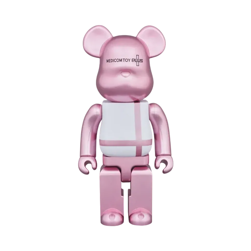 MEDICOM TOY "BEARBRICK" Medicom Toy Plus Pink 400%