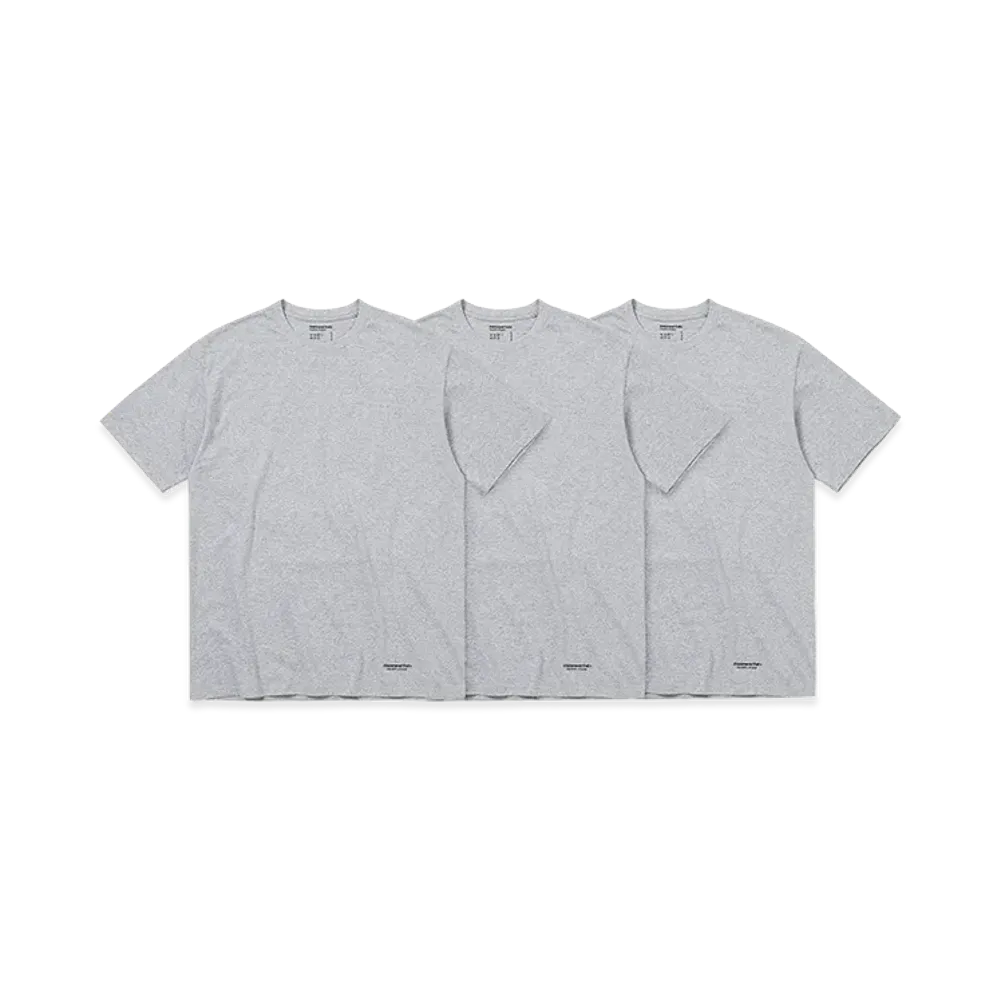 thisisneverthat 3 TAGLESS T-SHIRTS "Heather Grey"