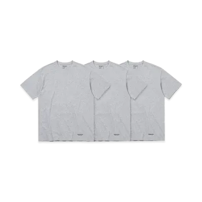 thisisneverthat 3 TAGLESS T-SHIRTS "Heather Grey"
