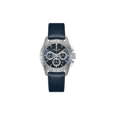 Hamilton Jazzmaster Performer Auto Chrono Blue Dial H36616640