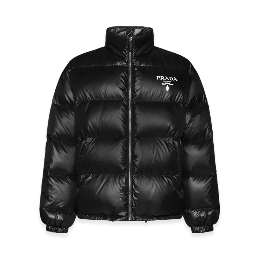 PRADA Re-Nylon Padded Down Jacket "Black"
