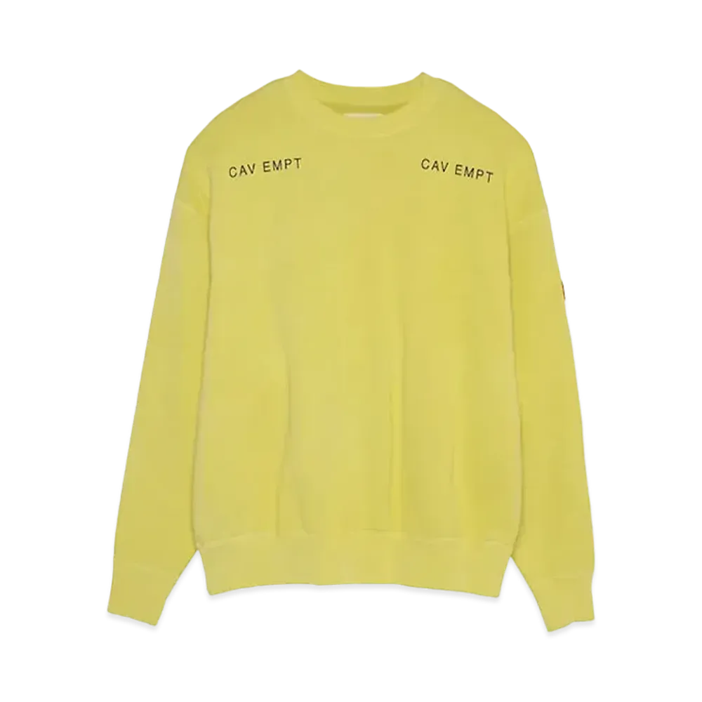Cav Empt (C.E) MD OPERATIONS CREW NECK "Yellow"
