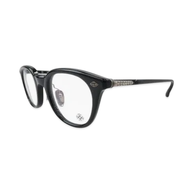 Chrome Hearts Fleur Knee Just In Temple Boston Eyewear "Black"