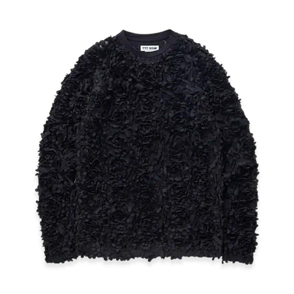 TTTMSW Flower Pull Over "Black"