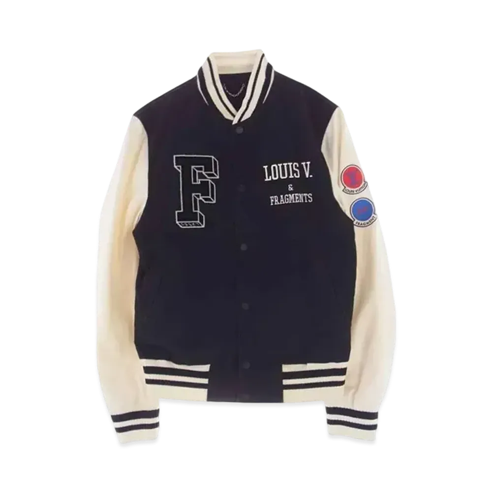 Louis Vuitton x Fragment Design Stadium Jacket "Noir/Blanc"