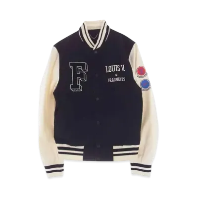 Louis Vuitton x Fragment Design Stadium Jacket "Noir/Blanc"