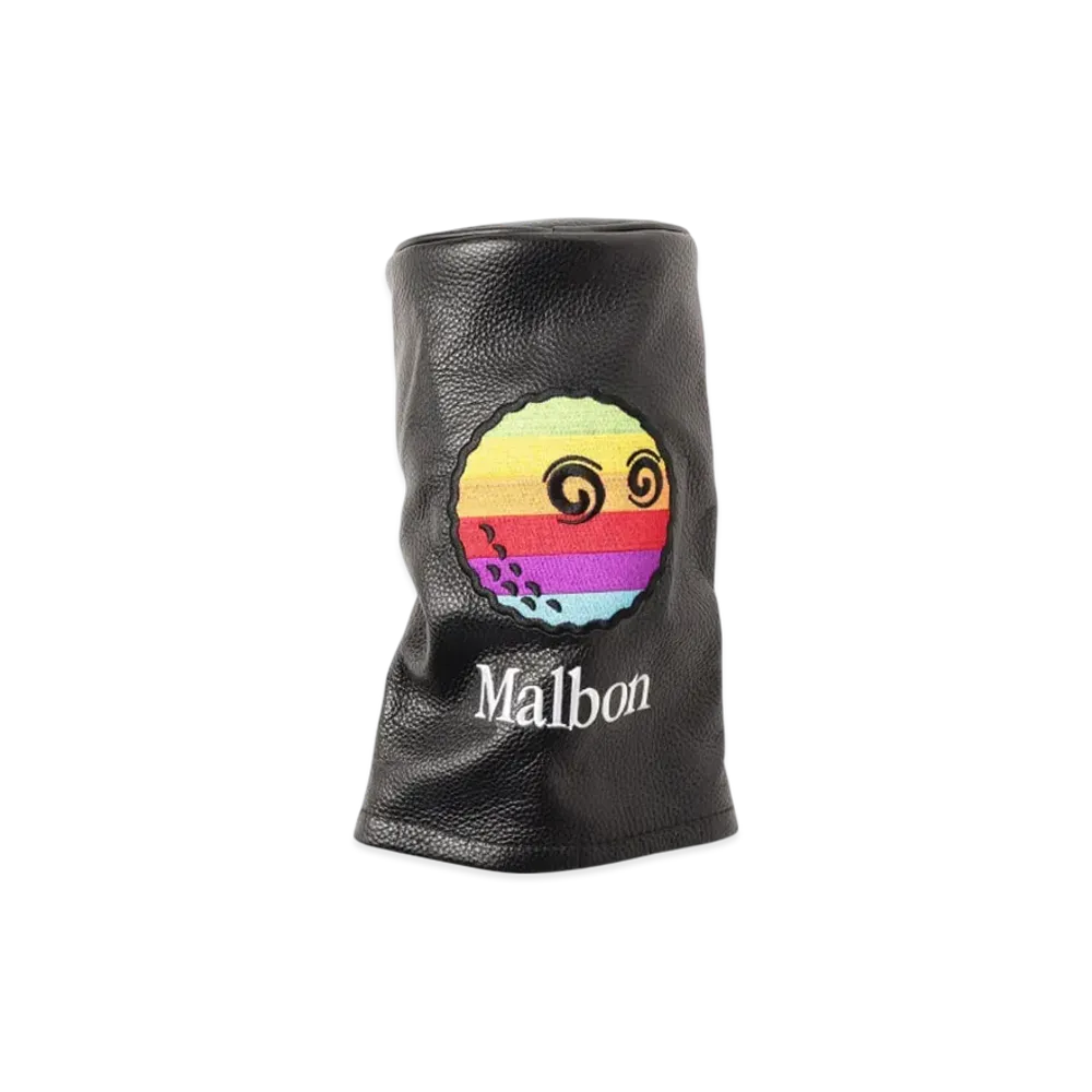 BEAMS x MALBON GOLF Exclusive Rainbow Headcover (Driver) "Black"