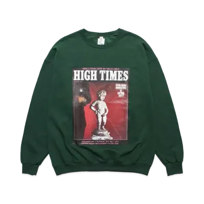 WACKO MARIA HIGH TIMES / Sweat Shirt "Green"